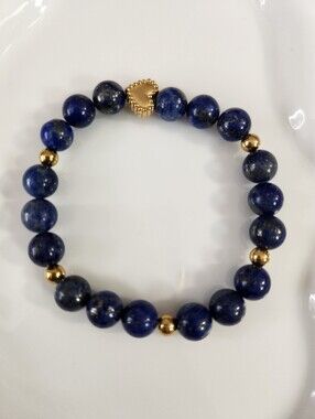 Lapis Lazuli Beaded Bracelet